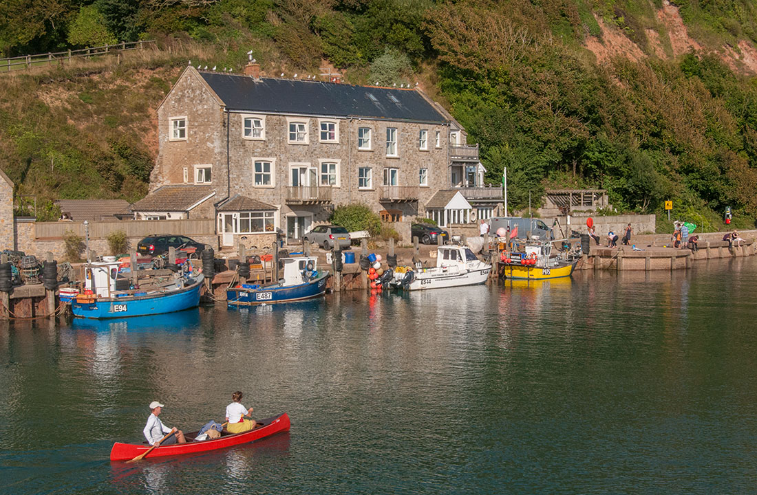 About Axmouth, Devon, England